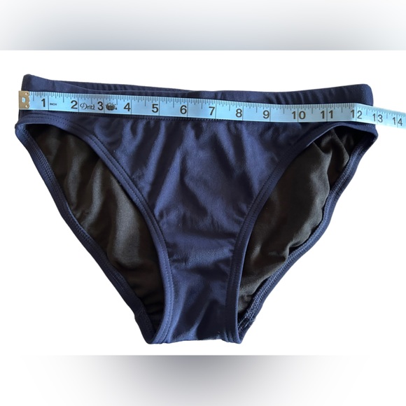 TYR womens Durafast Elite Brief Swimsuit Solid navy blue size small NWT - Picture 2 of 4